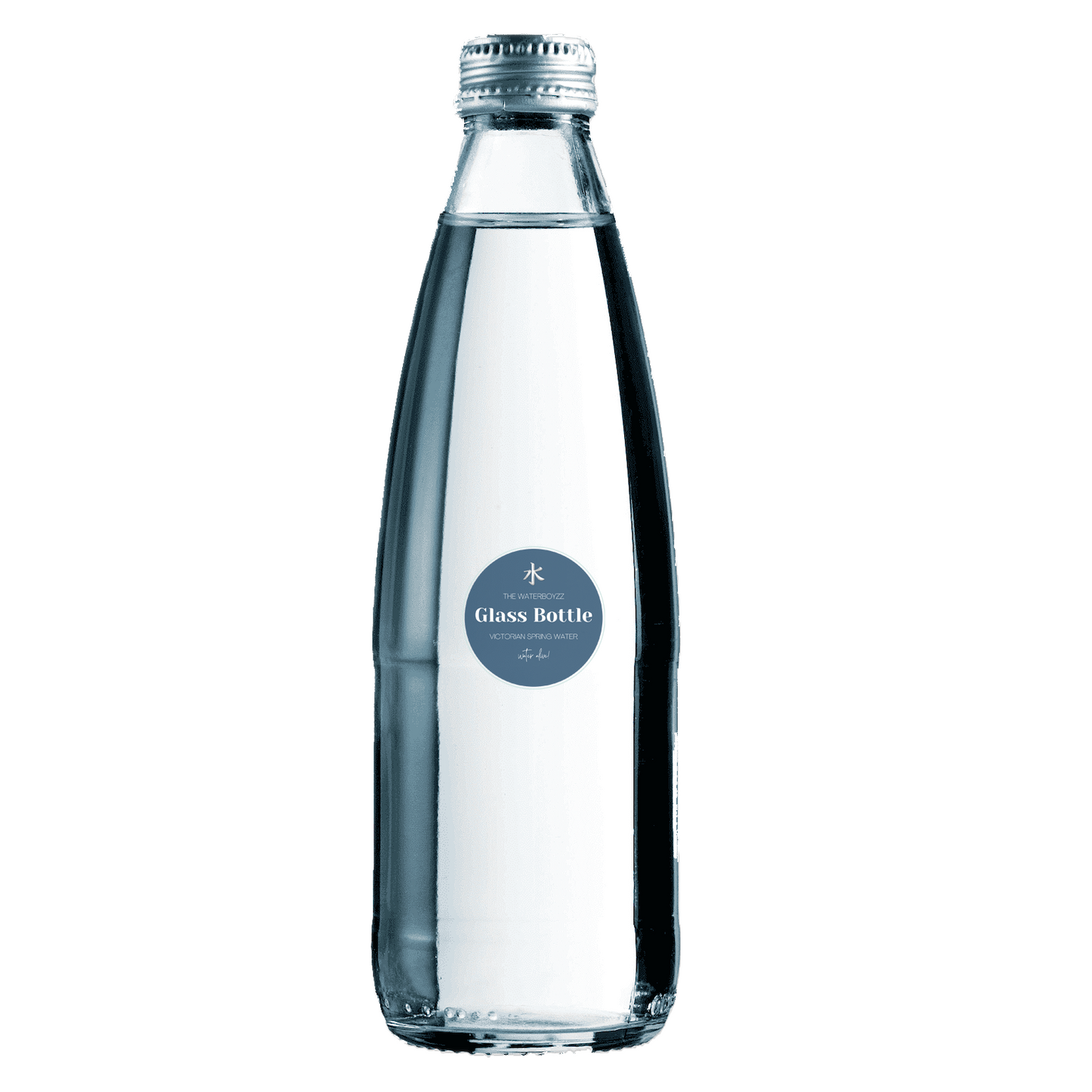 Glass Spring Water Bottle